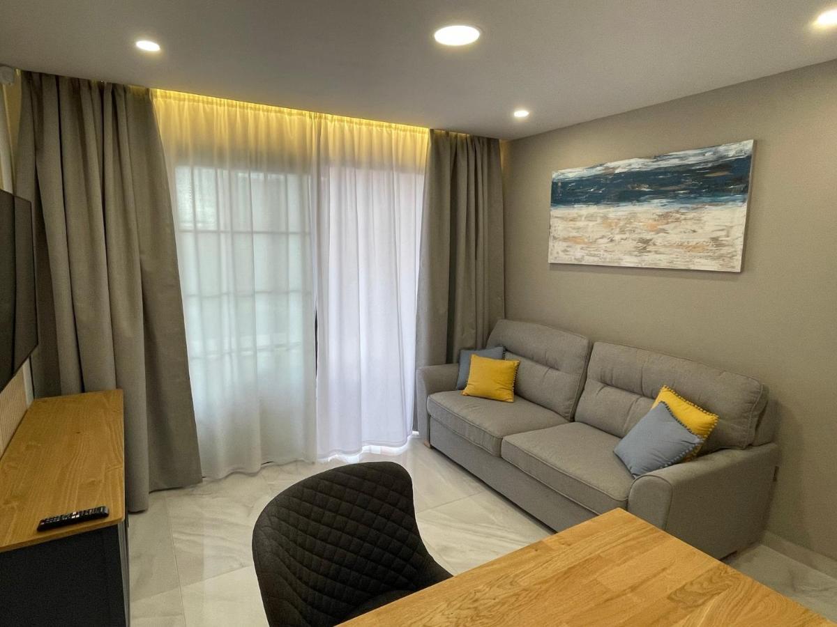 Luxury Diamond - Ocean View, Big Terraces, Air Con, Wifi Leilighet Los Cristianos  Eksteriør bilde