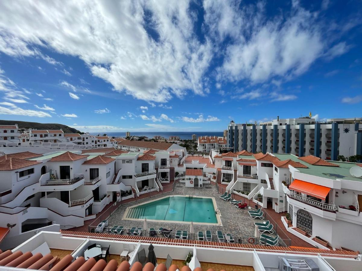 Luxury Diamond - Ocean View, Big Terraces, Air Con, Wifi Leilighet Los Cristianos  Eksteriør bilde