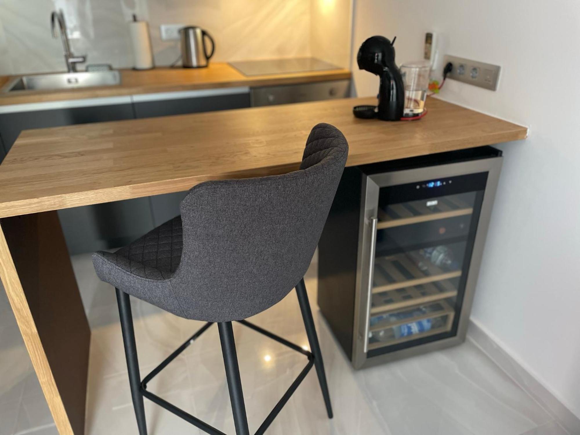 Luxury Diamond - Ocean View, Big Terraces, Air Con, Wifi Leilighet Los Cristianos  Eksteriør bilde